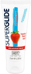 HOT Superglide Căpșună - lubrifiant comestibil (75ml) (06197790000)