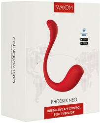 SVAKOM Phoenix Neo - ou inteligent vibrator (roșu) (05512360000)