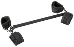 Fetish - set bară imobilizare din piele ecologică 6 piese - negru (24928491001)