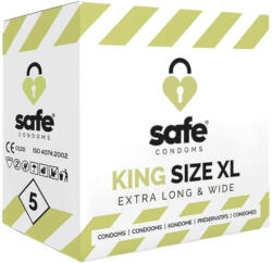 Safe King Size XL - prezervativ extra mare (5 bucăți) (92994100005)