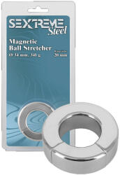 Fetish Sextreme - inel magnetic greu pentru testicule și extensor (341g) (05327700000)