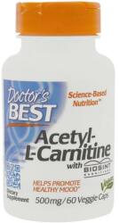 Doctor's Best Aminoacid Acetil L-Carnitina, 500 mg - Doctor's Best Acetyl L-Carnitine 60 buc