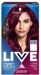 Schwarzkopf Live tartós hajfesték L76 Ultra ibolya - bevasarlas