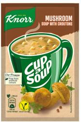 Knorr Cup a Soup instant vargányakrémleves zsemlekockával 15 g
