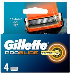 Gillette ProGlide Power Borotvabetétek Férfi Borotvához, 4 db Borotvabetét