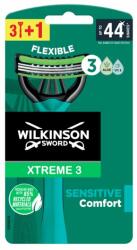 Wilkinson Sword Xtreme3 Sensitive Comfort eldobható borotva 3 rugalmas pengével, krémezőcsíkkal 4 db - bevasarlas
