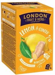 London Fruit & Herb Company citromos-gyömbéres gyümölcstea 20 filter 40 g