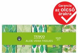 Tesco papír zsebkendő aloe vera illattal 3 rétegű 10 x 10 db