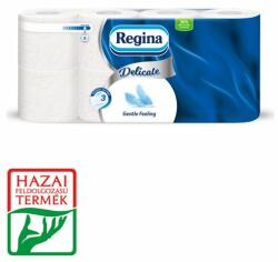 Regina Delicate Gentle Feeling toalettpapír 3 rétegű 8 tekercs