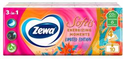 Zewa Softis Energizing Moments illatosított papír zsebkendő 4 rétegű 10 x 9 db