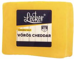 Lecker Cheddar zsíros, félkemény sajt