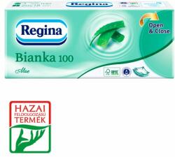 Regina Bianka 100 Aloe papír zsebkendő 3 rétegű 100 db - bevasarlas
