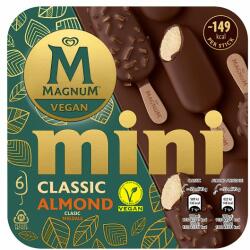 Magnum Mini Classic vegán jégkrém & Almond vegán jégkrém manduladarabkákkal 6 x 55 ml (330 ml)