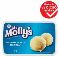 Tesco Ms Molly's vaníliaízű jégkrém bourbon vaníliakivonattal 2 l