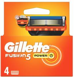 Gillette Fusion5 Power Pótfejek Férfi Borotvához, 4 db Borotvabetét