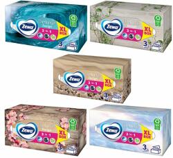 Zewa Deluxe Design illatmentes, dobozos papír zsebkendő 3 rétegű 150 db - bevasarlas
