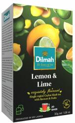 Dilmah aromás filteres fekete tea citrom és lime aromával 20 filter 30 g