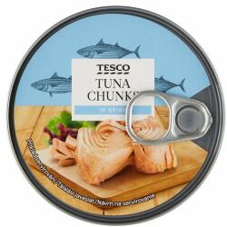 TESCO tonhal darabok saját lében 185 g