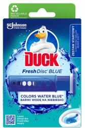 DUCK Fresh Discs Blue WC-öblítő korong színező hatással 36 ml - bevasarlas
