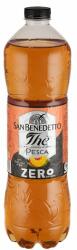 San Benedetto Zero őszibarackos ízesítésű ice tea szénsavmentes üdítőital édesítőszerekkel 1, 5 l
