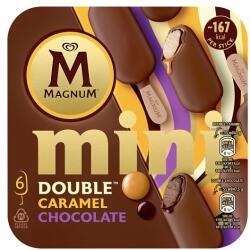 MAGNUM Mini Multipack jégkrém dupla karamell - dupla csokoládé 6 x 55 ml