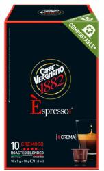 Caffé Vergnano Cremoso pörkölt őrölt kávékeverék 10 x 5 g (50 g)