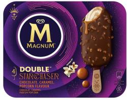 MAGNUM Double Starchaser pattogatott kukorica ízű és karamell ízű jégkrém 4 x 85 ml (340 ml)