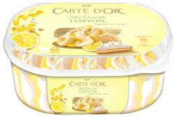 Carte d'Or keksz ízű jégkrém ropogós kekszdarabkákkal citrom jégkrémmel citromos szósszal 825 ml