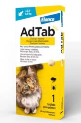  Elanco Tableta Antiparazitara Pentru Pisici, AdTab (2-8 kg) 1 tableta x 48 mg