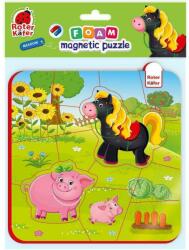 Roter Käfer Puzzle magnetic Roter Kafer Ferma Calut si Purcelusi 16 piese (RK5010-08_Initiala) Puzzle