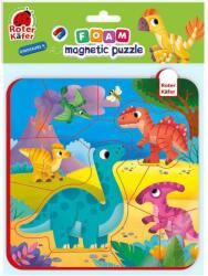 Roter Käfer Puzzle magnetic Roter Kafer Dino 16 piese (RK5010-07_Initiala) Puzzle