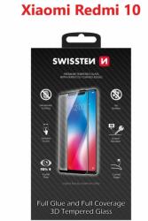 SWISSTEN Full Glue Xiaomi Redmi 10 LTE 3D üvegfólia - fekete (64701891)