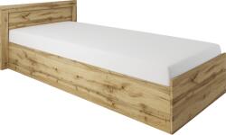 IRIM Kristofer ágy 90x200 cm, matrac alátámasztással, Dakota Oak színben