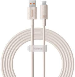 Baseus Habitat Series kábel, USB - USB-C, Gyorstöltés, 100W, 2m, Rózsaszín (P10360203421-01)