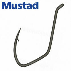 Mustad Ultra Np Single Catfish Black Nickel 2/0 7db Füles, Szakállas Harcsázó Horog (M4140200)