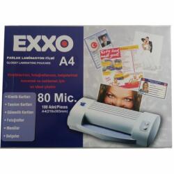 EXXO Set 100 folii pentru laminat A4 de 80 microni, Exxo (KN-186166056)