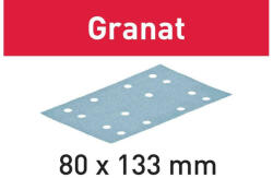 Festool Foaie abraziva STF 80x133 P80 GR/10 Granat (497128) - sculemeseriase