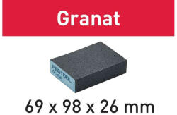 Festool Bloc de şlefuire 69x98x26 120 GR/6 Granat (201082)