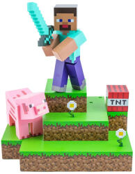 Paladone Lámpa Steve Diorama Figural (Minecraft)