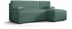  Veneti RADANA kényelmes kinyitható kanapé tárolóhellyel - világosszöld