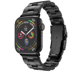 Techsuit Curea pentru Apple Watch 1/2/3/4/5/6/7/8/9/SE/SE 2/Ultra/Ultra 2 42/44/45/49mm Techsuit Watchband W036 Black (5949419024939)