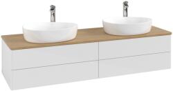Villeroy & Boch Antao dulap 160x50x36 cm sub chiuveta pe perete alb-stejar K28051GF (K28051GF)