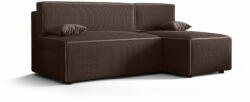  Veneti RADANA kényelmes kinyitható kanapé tárolóhellyel - barna 2