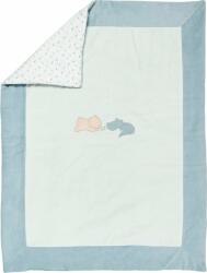 NATTOU pătură de bumbac față-verso 135x100 cm Romeo, Jules & Sally (AGS950329) Lenjerii de pat bebelusi‎, patura bebelusi