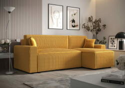Veneti RADANA kényelmes kinyitható kanapé - sárga - mall - 344 108 Ft