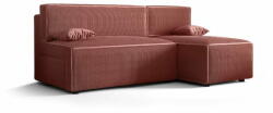  Veneti RADANA kényelmes kinyitható kanapé tárolóhellyel - lazacszín