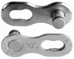 KMC Missing Link lánc patentszem Campagnolo, 10s, 2 pár , ezüst