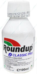 Bayer RoundUp Classic Pro 100 ml, erbicid total neselectiv sistemic pe baza de Glifosat (685-6422163006547)