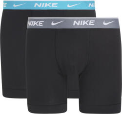 Nike boxer brief 2pk-everyday cotton stretch 2pk l | Bărbați | Boxeri | Negru | 0000KE1086-EWQ (0000KE1086-EWQ)