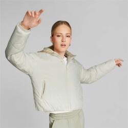 PUMA Classics Hooded Padded Jacket L | Femei | Geci de puf și matlasate | Alb | 535576-65 (535576-65)